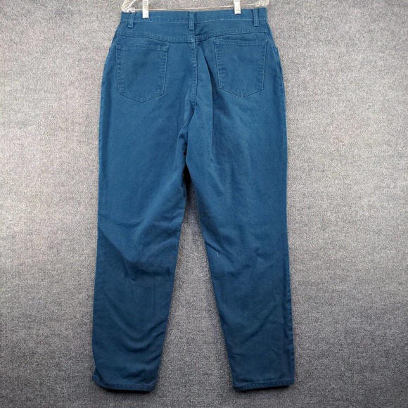 Wrangler Men's Denim Jeans Solid Blue 32x31 5-Pocket 100% Cotton - Picture 5 of 13